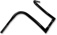LA Choppers - LA Choppers 1 1/4in. Nice Curves Ape Hanger Handlebar - 14in. - Black - LA-7341-14B - Image 2