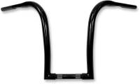 LA Choppers - LA Choppers 1 1/4in. Nice Curves Ape Hanger Handlebar - 14in. - Black - LA-7341-14B - Image 1