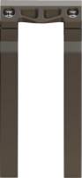 LA Choppers - LA Choppers 1.25in. Straight Riser Kit - 8in. - Bronze - LA-7480-08Z - Image 2