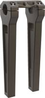 LA Choppers - LA Choppers 1.25in. Straight Riser Kit - 10in. - Bronze - LA-7480-10Z - Image 1