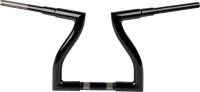 LA Choppers - LA Choppers 1-1/2in. Thresher Handlebar - 12in. - Black - LA-7327-12B - Image 1