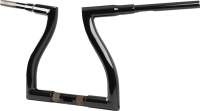 LA Choppers - LA Choppers 1-1/2in. Thresher Handlebar - 12in. - Black - LA-7327-12B - Image 3