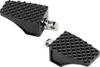 LA Choppers - LA Choppers Billet County Footpegs - Black - LA-P100-00B - Image 1