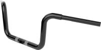 LA Choppers - LA Choppers 1-1/4in. Twin Round Handlebar - 8in. - Gloss Black - LA-7324-08B - Image 2