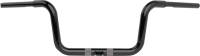 LA Choppers - LA Choppers 1-1/4in. Twin Round Handlebar - 8in. - Gloss Black - LA-7324-08B - Image 1