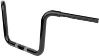 LA Choppers - LA Choppers 1-1/4in. Twin Round Handlebar - 10in. - Gloss Black - LA-7324-10B - Image 2