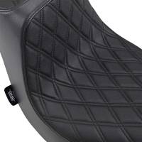 Drag Specialties - Drag Specialties Predator III Seat - Double Diamond - Black Thread - 0802-1188 - Image 3