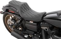 Drag Specialties - Drag Specialties Predator III Seat - Double Diamond - Black Thread - 0803-0602 - Image 2