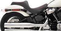 Drag Specialties - Drag Specialties Predator III Seat - Double Diamond - Red Thread - 0802-1147 - Image 3