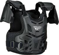 Fly Racing - Fly Racing Revel Offroad CE Rated Youth Roost Guard - 36-16060 YTH CE BLK - Black - OSFM - Image 3