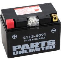Parts Unlimited - Parts Unlimited AGM Factory Activated Maintenance-Free Battery - CTZ12S - Image 1
