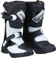 Moose Racing - Moose Racing M1.3 Child Boots - 3411-0469 - Black/White - 10 - Image 1