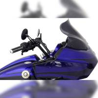 Klock Werks - Klock Werks Sport Flare Windshield - 12in. - Dark Smoke - KWW-01-0232 - Image 1