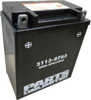 Parts Unlimited - Parts Unlimited AGM Factory Activated Maintenance-Free Battery - 2113-0763 - Image 2