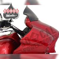 Klock Werks - Klock Werks Flare Windshield - 9in. - Dark Smoke - KWW-06-0024 - Image 2