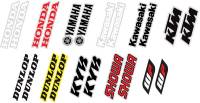 Factory Effex - Factory Effex Generic Fork and Swingarm Stickers - KTM - Black - 19-44500 - Image 2