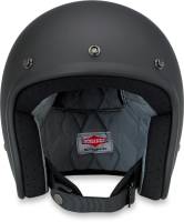 Biltwell Inc. - Biltwell Inc. Bonanza Solid Helmet - 1001-201-202 - Flat Black - Small - Image 3