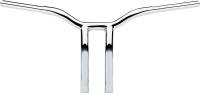 LA Choppers - LA Choppers 1-1/4in. Pullback Risers for Welded Kage Fighter T-Bars - Chrome - LA-7338-12 - Image 1