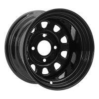 ITP - ITP Delta Steel Wheel - 12x7 - 2+5 Offset - 4/4 - Black - 1225527014 - Image 1