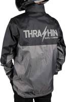 Thrashin Supply Company - Thrashin Supply Company Waterproof Mission Rain Jacket - TMJ-11-09 - Black/Gray - Medium - Image 2