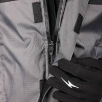 Thrashin Supply Company - Thrashin Supply Company Waterproof Mission Rain Jacket - TMJ-11-09 - Black/Gray - Medium - Image 3
