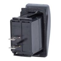 Blue Sea Systems - Blue Sea 7930 Contura II Switch SPST Black - OFF-(ON) - Image 2