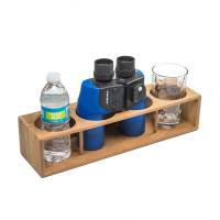 Whitecap - Whitecap Teak Four Insulated Drink/Binocular Rack - Image 3