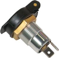 Tecmate - Tecmate Weatherproof Panel-Mount Din Socket Flipcap - O-18S - Image 2