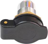 Tecmate - Tecmate Weatherproof Panel-Mount Din Socket Flipcap - O-18S - Image 4