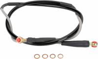 Moose Racing - Moose Racing Stainless Steel Braided Brake Line - K02-1030 - Image 1