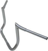 LA Choppers - LA Choppers 1-1/4in. Prime Ape Handlebars - 14in. Rise - Chrome - LA-7352-13 - Image 2