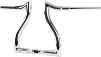 LA Choppers - LA Choppers 1-1/2in. Hammerhead Handlebar - Chrome - LA-7316-12 - Image 2