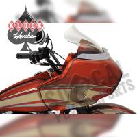 Klock Werks - Klock Werks Sport Flare Windshield - 12in. - Tint - KWW-01-0192 - Image 2