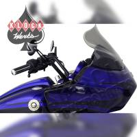 Klock Werks - Klock Werks Sport Flare Windshield - 12in. - Tint - KWW-01-0192 - Image 4