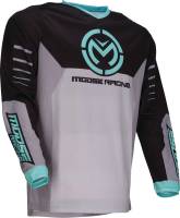 Moose Racing - Moose Racing Qualifier Jersey - 2910-8183 - Gray/Teal - Small - Image 1