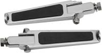 Drag Specialties - Drag Specialties Foot Pegs with Rubber Inlay - Bolt-on (5/16in. Mount Bolts) - 17-6452A BXLB1 - Image 1