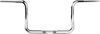 LA Choppers - LA Choppers 1-1/4 in. Twin Round Handlebars - Chrome - LA-7325-10C - Image 1