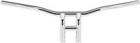 Biltwell Inc. - Biltwell Inc. 1in. Throttle-By-Wire Tyson XL Pullback 8in. Handlebar - Chrome - 6258-1055 - Image 1