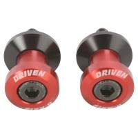 Driven Racing - Driven Racing 10mm Swingarm D Axis Spools - Black/Red - DXS-10.1 RD - Image 1