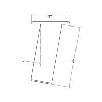 TACO Marine - TACO Flush Mount Rod Holder 10&deg; - Deluxe Anodized Finish - Image 3