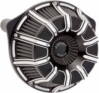 Arlen Ness - Arlen Ness Inverted Series Air Cleaner Kit - 10-Gauge - Black - 18-947 - Image 1