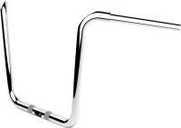 LA Choppers - LA Choppers 1-1/4in. Twin Round Handlebar - 14in. - Chrome - LA-7324-14C - Image 2