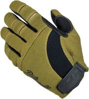 Biltwell Inc. - Biltwell Inc. Moto Gloves - GL-SML-GT-BK - Olive/Black/Tan - Small - Image 3