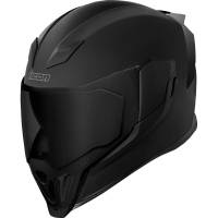 Icon - Icon Airflite Dark Helmet - 0101-16666 - Rubatone Black - X-Small - Image 1