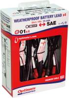 Tecmate - Tecmate Waterproof Battery Lead - 20in. L  - 1/4in/M6 - 18AWG/0.82mm2 - 4 Pack - O-01X4 - Image 2