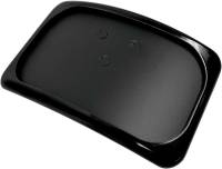 Drag Specialties - Drag Specialties Three-Bolt Style Small Radius License Plate Mount - Gloss Black - 2030-0628 - Image 2