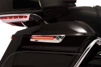 Ciro - Ciro Led Saddlebag Hinge Cover - Smoke/Chrome - 40070 - Image 2