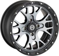 Moose Utility - Moose Utility 545X Wheel - 14x7 - 4+3 Offset - 4/136 - Gray/Satin Black - 545147136SGBL44 - Image 1