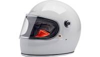 Biltwell Inc. - Biltwell Inc. Gringo S Solid Helmet - 1003-104-501 - Gloss White - X-Small - Image 1