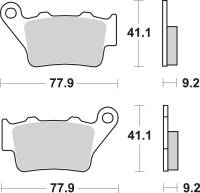 SBS - SBS LS Sintered Brake Pads - 675LS - Image 2